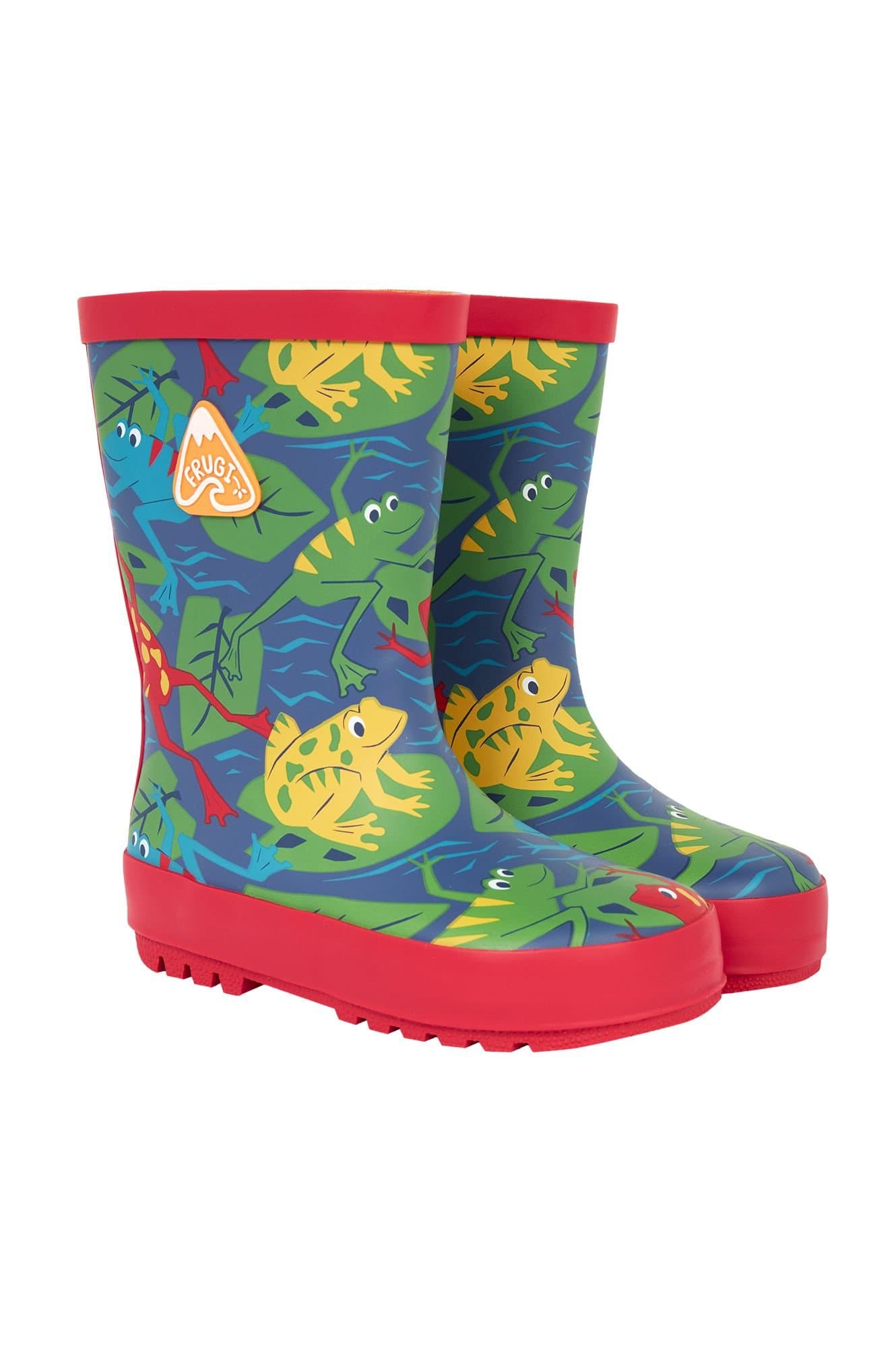 Frugi Frugi Men's Puddle Buster Wellington Boots in Navy