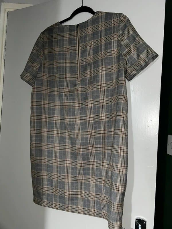 Next Next Petite check pocket dress size 14 brand new