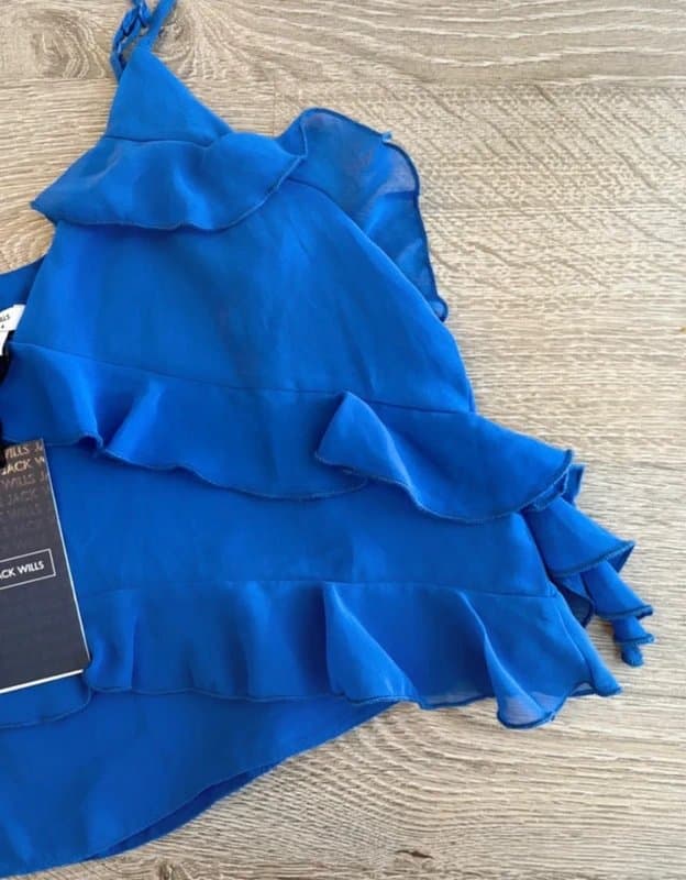 Jack Wills Jack wills ruffle cami top size 8 new