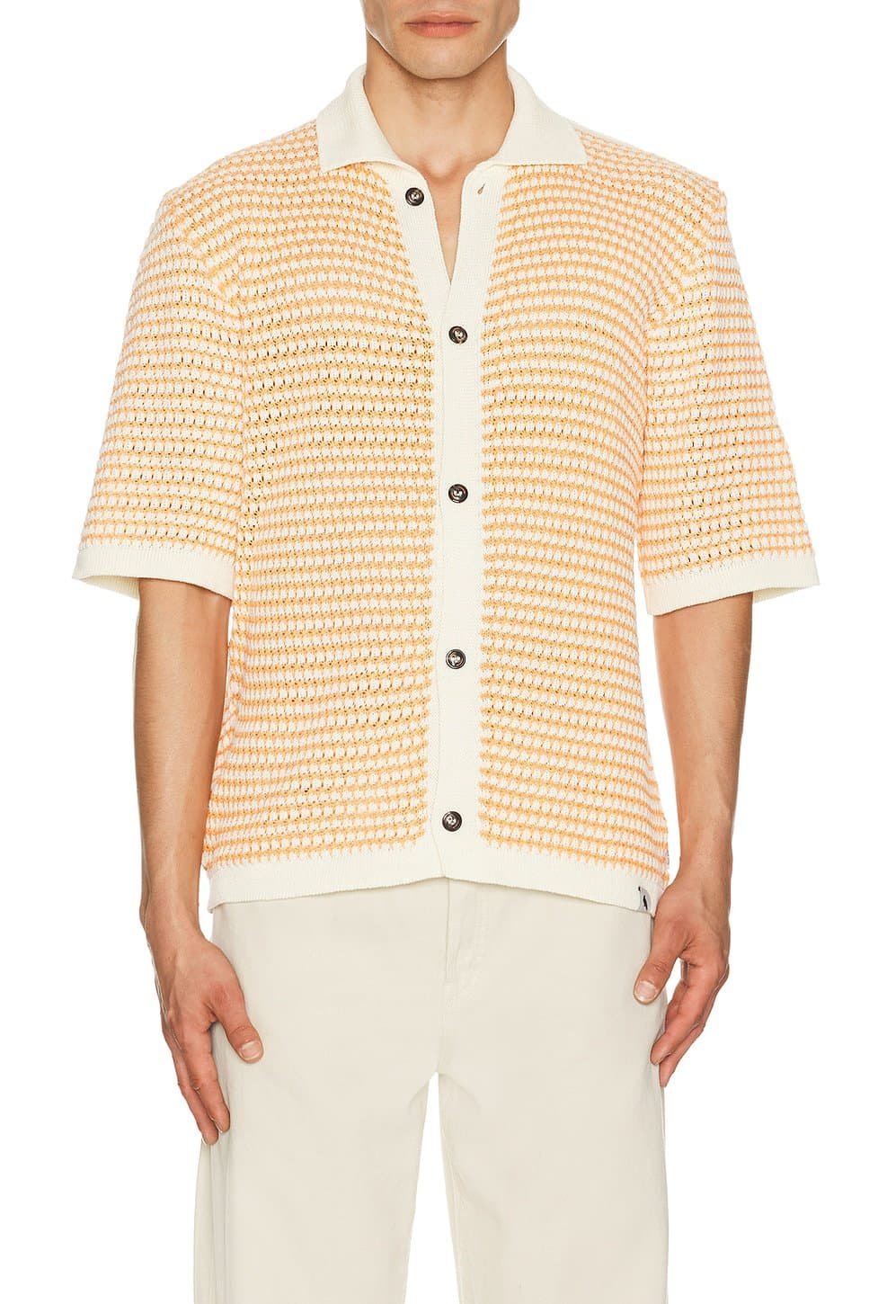 revolve Island Crochet Shirt