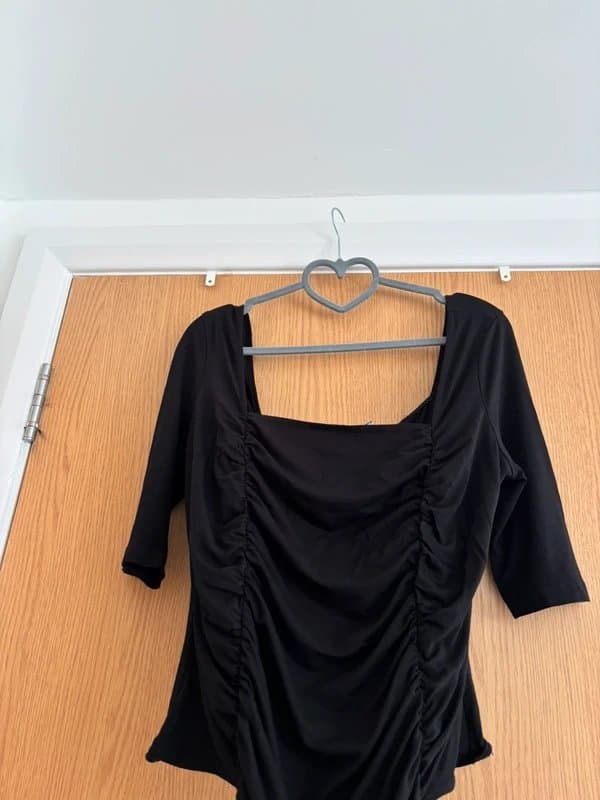ASOS ASOS Black Short Sleeve Bodysuit