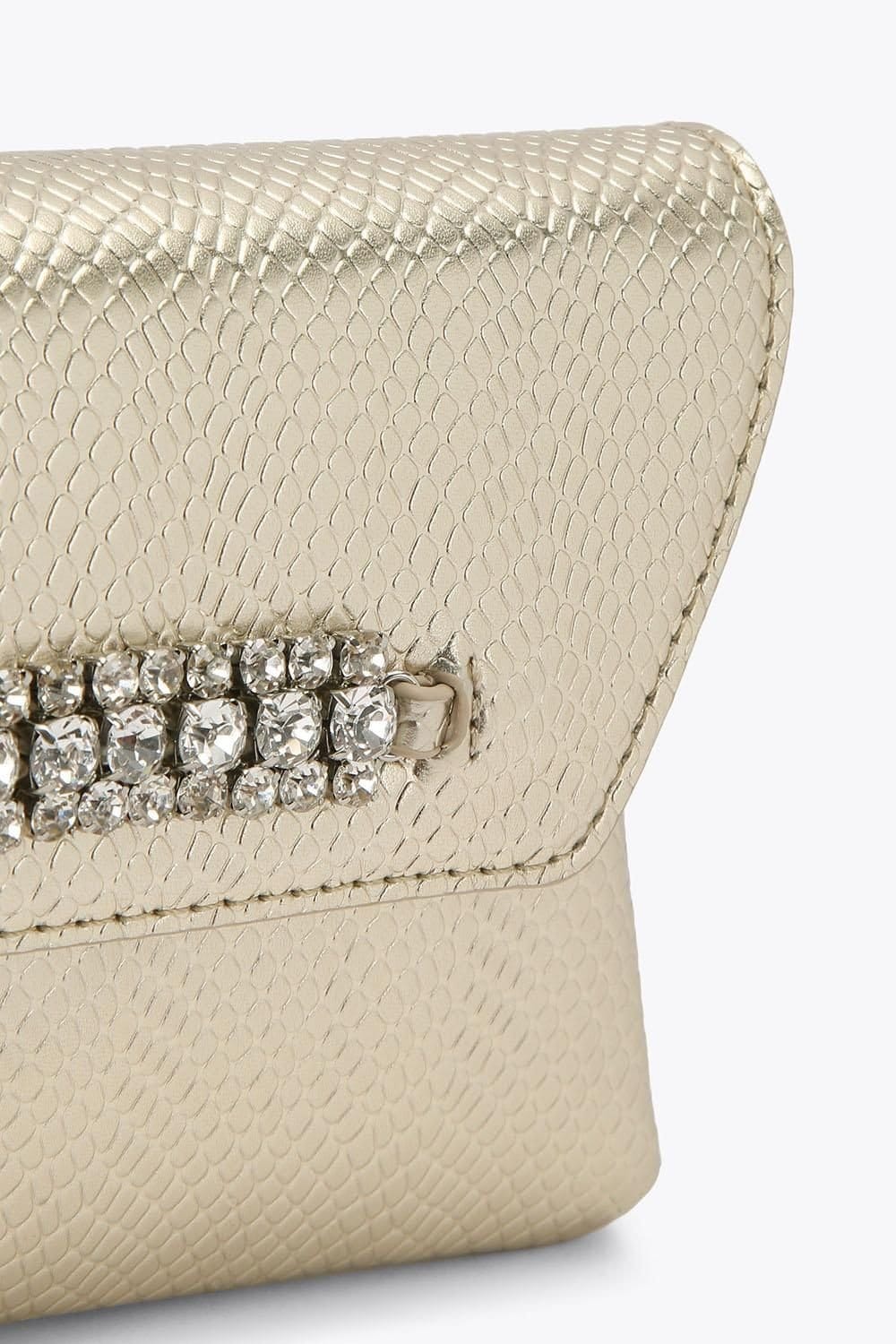 Carvela Carvela Women's 'Lusso Clutch' Bag in Gold - 4