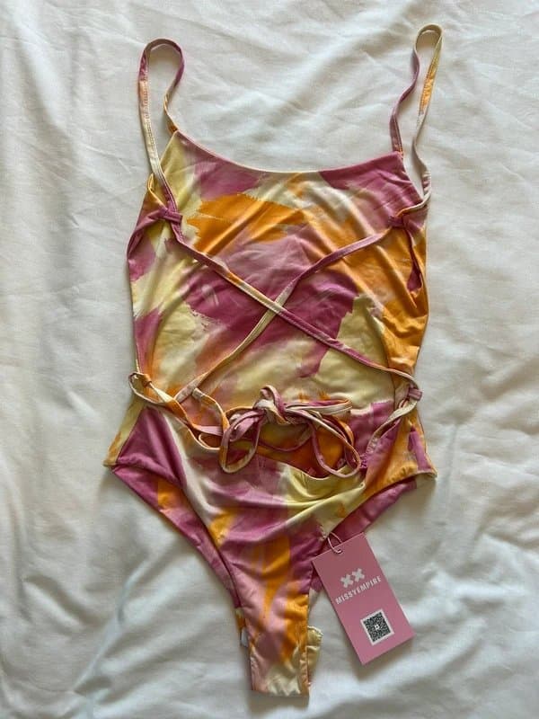 Missy Empire Multicolour Bodysuit - Size 8