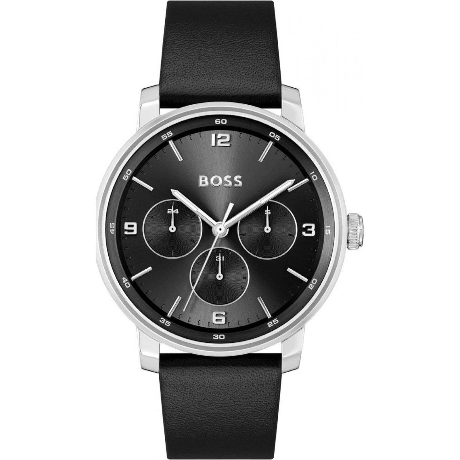 Boss BOSS Men's 1514125 44mm Quartz Watch in Black