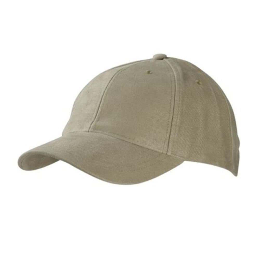 Myrtle Beach Myrtle Beach Men's Raver 6 Panel Laminated Baseball Cap in Beige