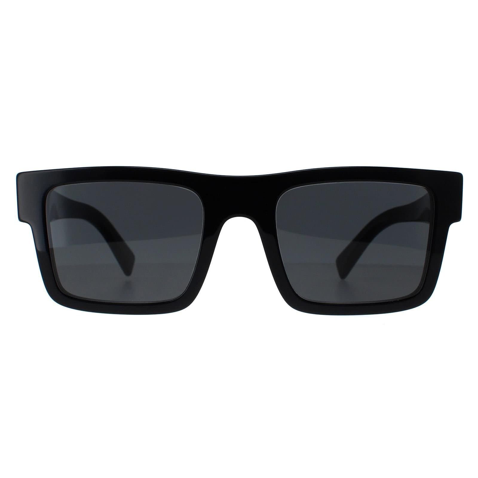 Prada Prada Men's Rectangle Black Dark Grey PR19WS