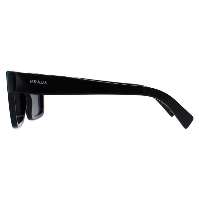 Prada Prada Men's Rectangle Black Dark Grey PR19WS - 3