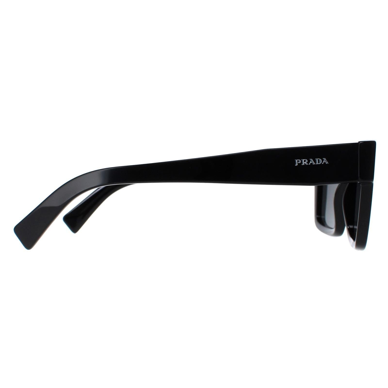 Prada Prada Men's Rectangle Black Dark Grey PR19WS - 4