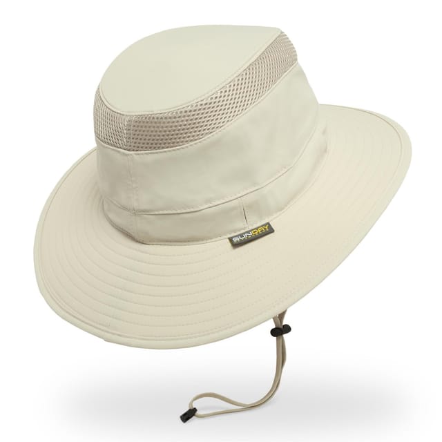 Sunday Afternoons Sunday Afternoons Men's 'Charter' Lightweight Ventilated Floating UPF 50+ Fedora in Cream - 2