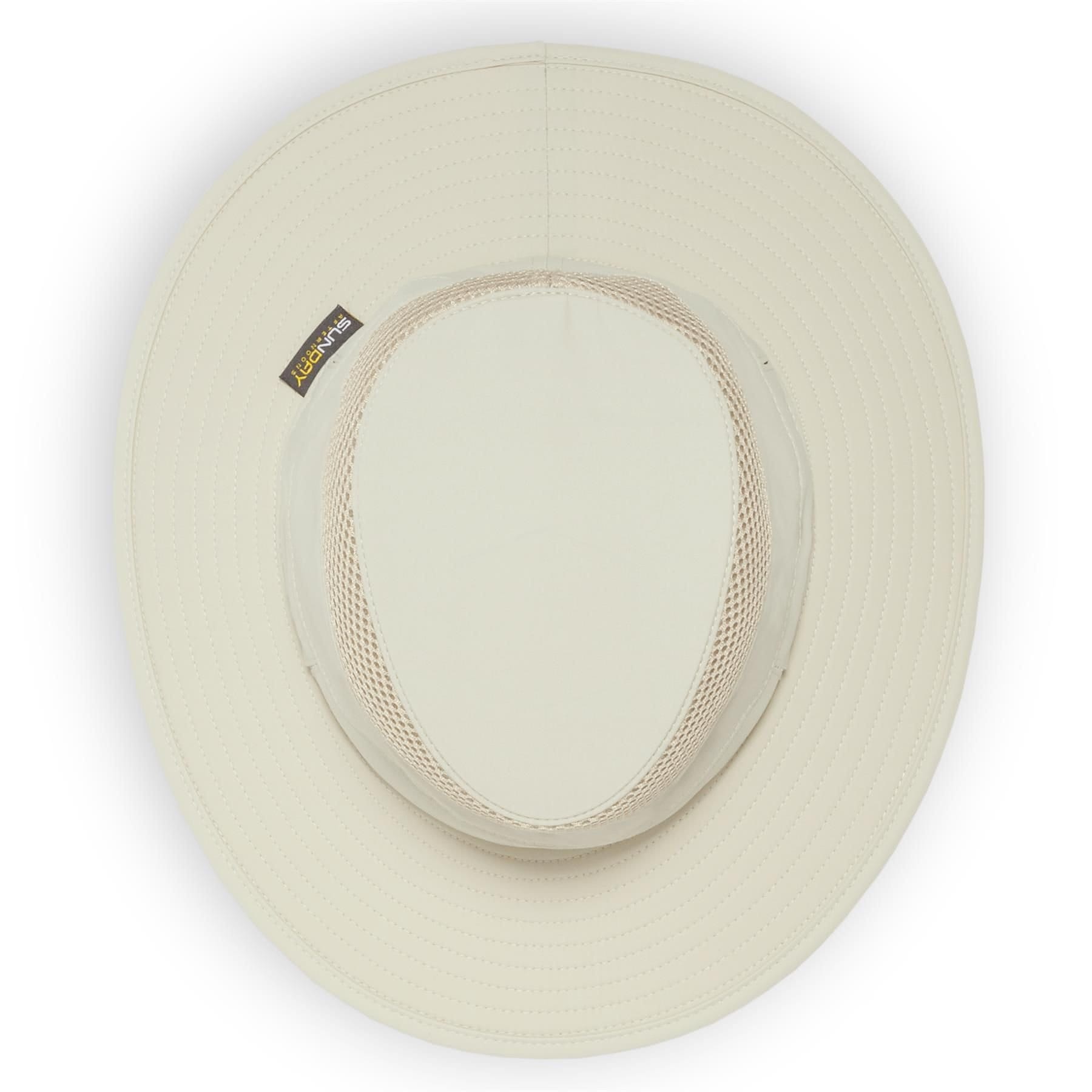 Sunday Afternoons Sunday Afternoons Men's 'Charter' Lightweight Ventilated Floating UPF 50+ Fedora in Cream - 4