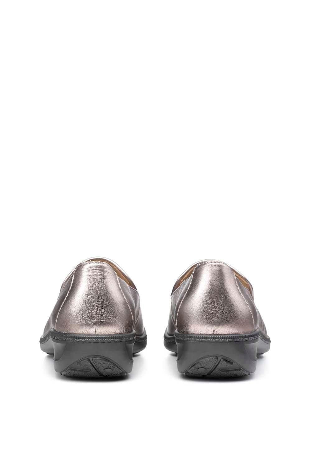 Hotter Hotter Women's Wide Fit 'Faith II' Loafers in Metallics - 4