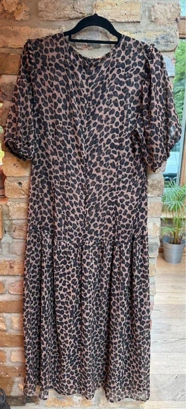 Never Fully Dressed Lucia Leopard print dress