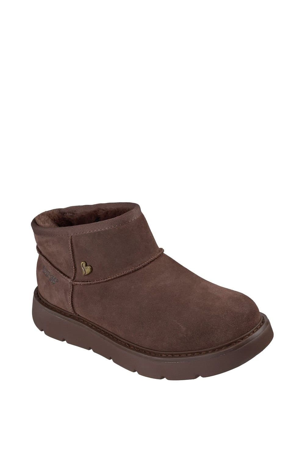 Skechers Skechers Women's Keepsakes Cozy Mini Ankle Boot in Chocolate