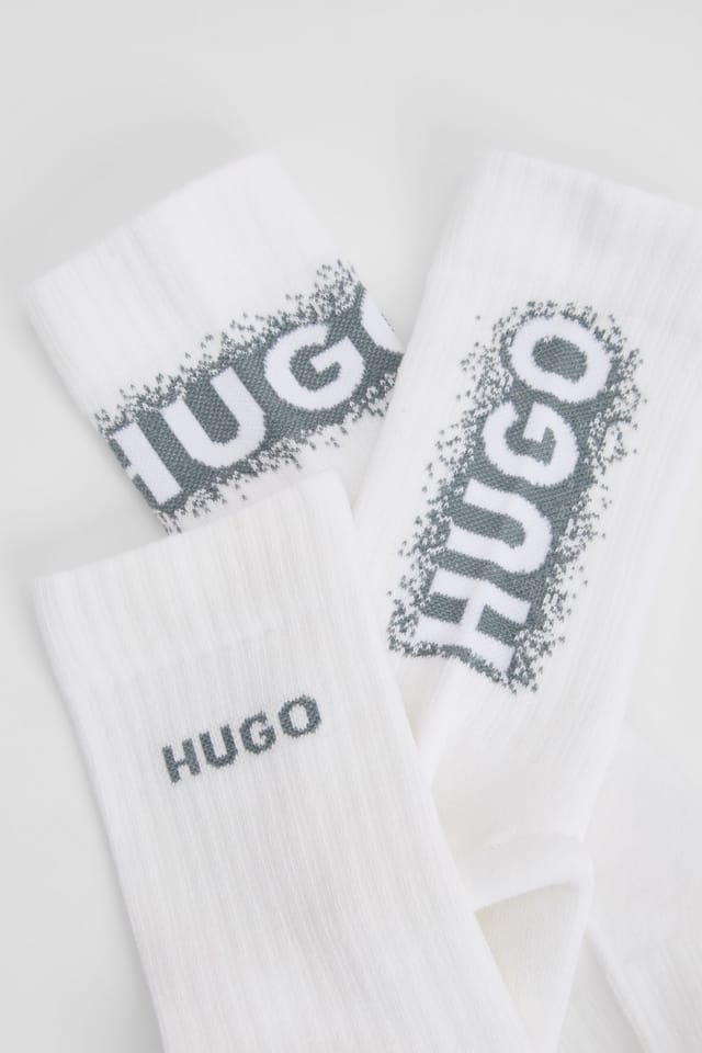 HUGO Hugo Men's 3P QS Spray Logo CC White - 2