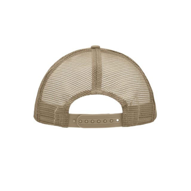 Myrtle Beach Myrtle Beach Men's 5 Panel Polyester Mesh Baseball Cap in Khaki - 2