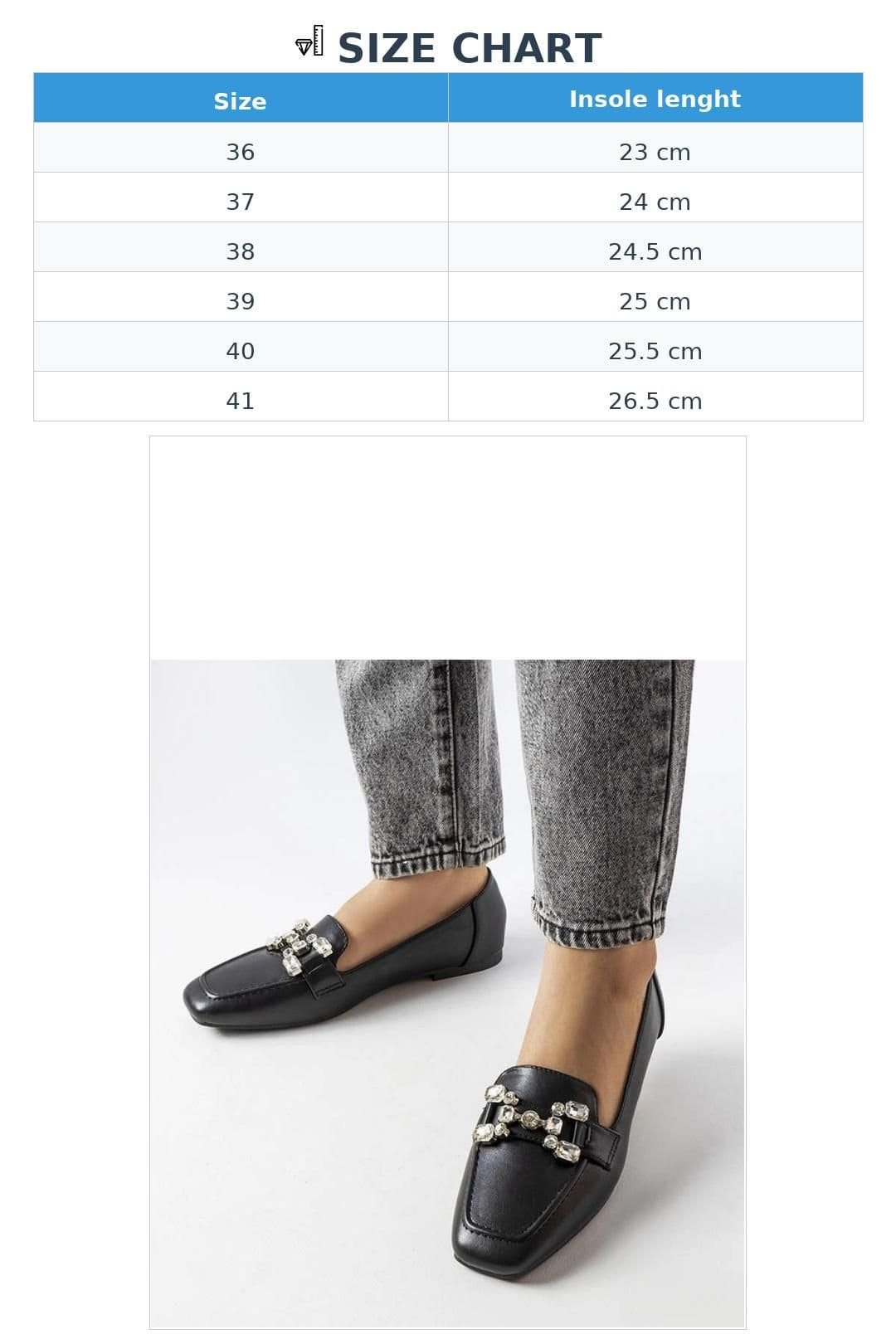 Love Lace Love Lace Women's Elegant Zircon Slip On Faux Summer Comfort Moccasins in Black - 4
