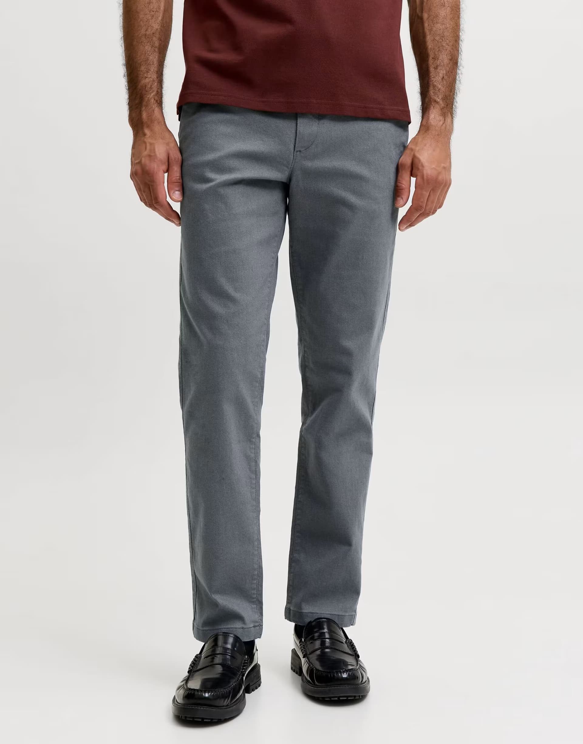 ASOS Jack & Jones Chino trousers in castlerock