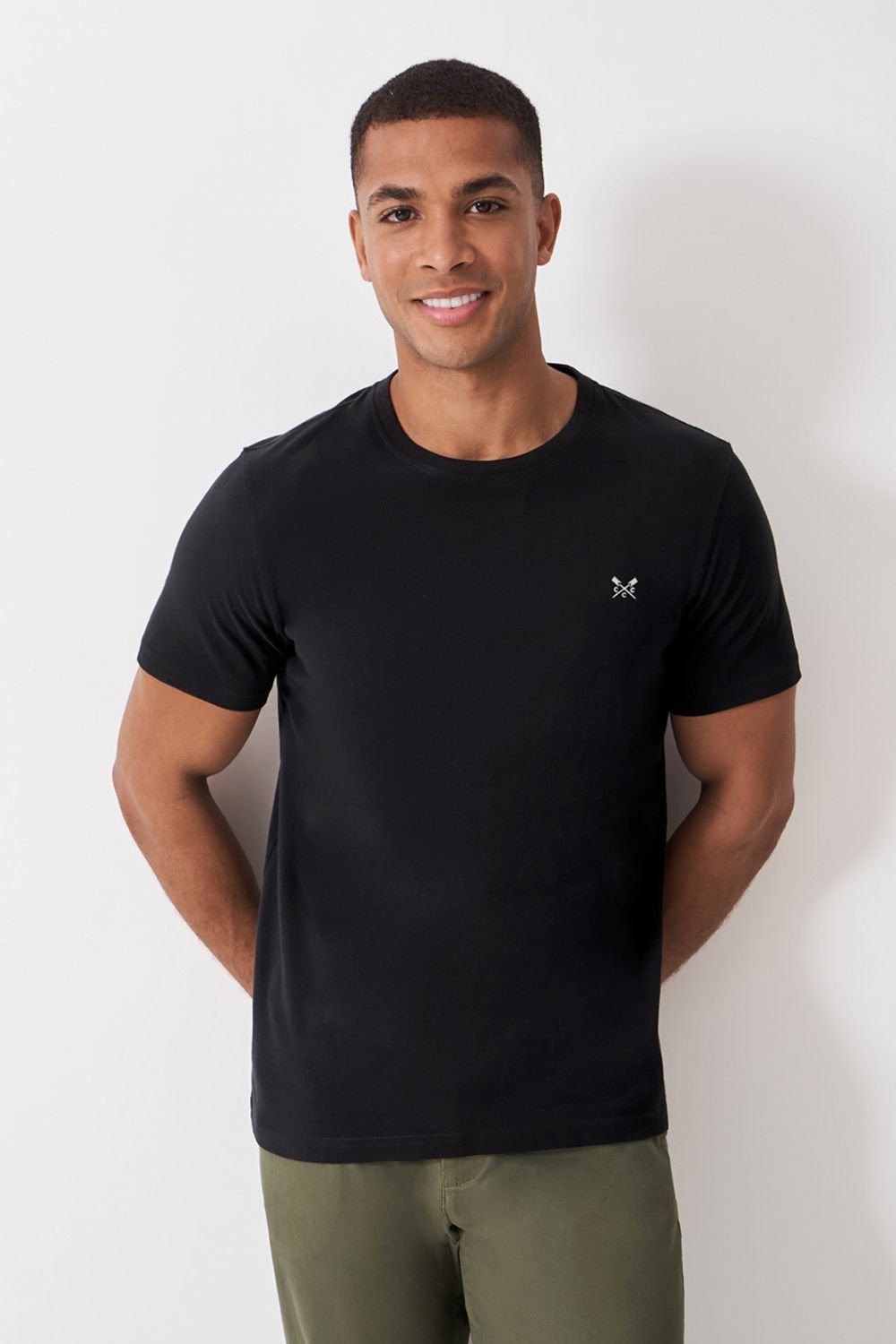 Crew Clothing Crew Clothing Men's Crew Classic T-Shirt Black - 2