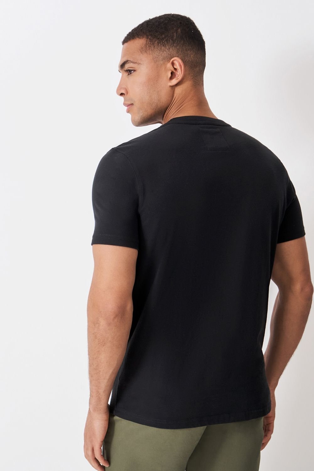 Crew Clothing Crew Clothing Men's Crew Classic T-Shirt Black - 4