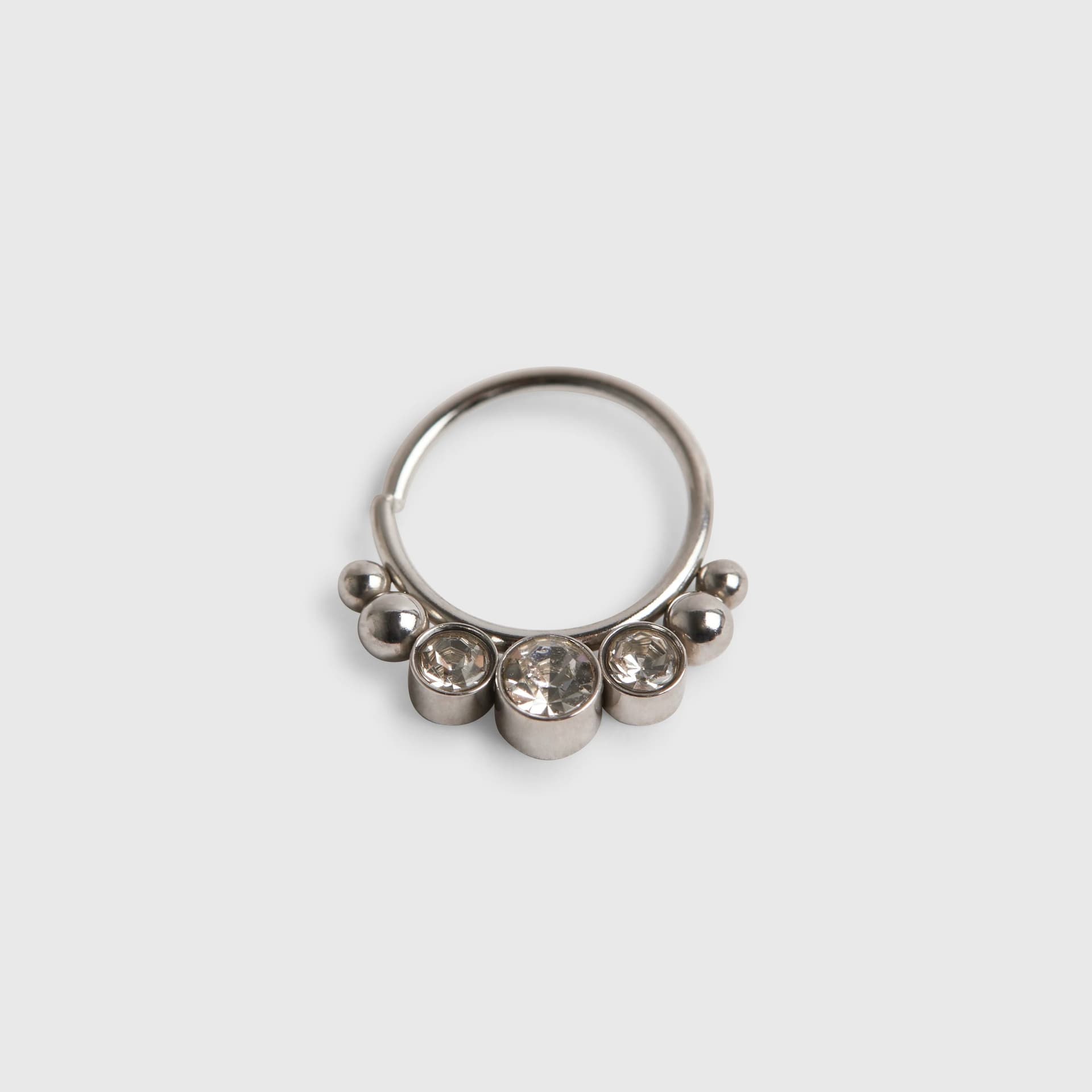River Island River Island Womens Silver Nose Ring