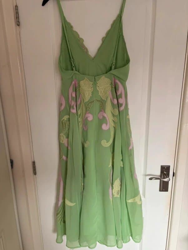 ASOS ASOS edition embroidered appliqué cami occasion dress