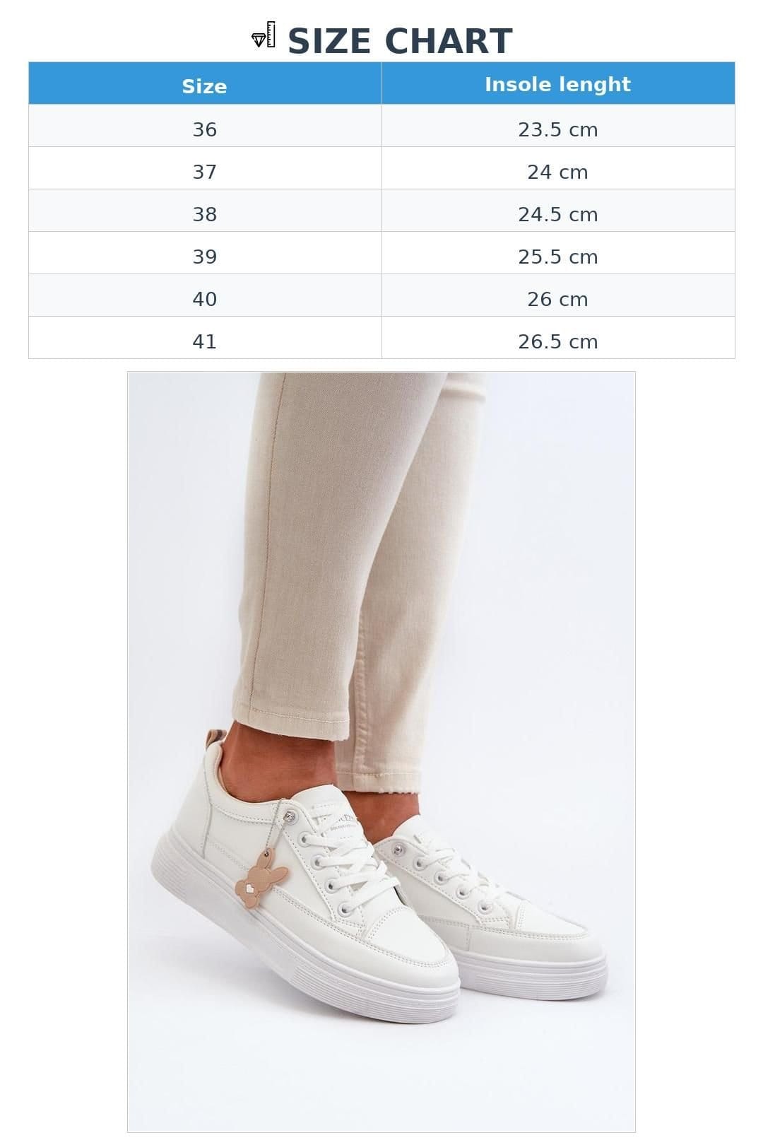 Love Lace Love Lace Women's Platform Sports Sneakers with Soft Comfort Insoles in White - 4