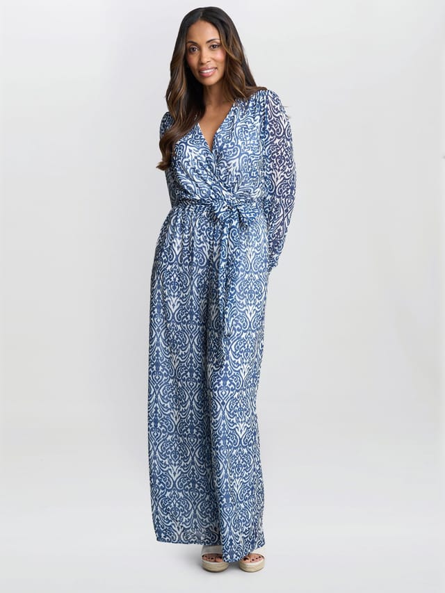 Gina Bacconi Gina Bacconi Women's Kourtney Chiffon Jumpsuit - 2