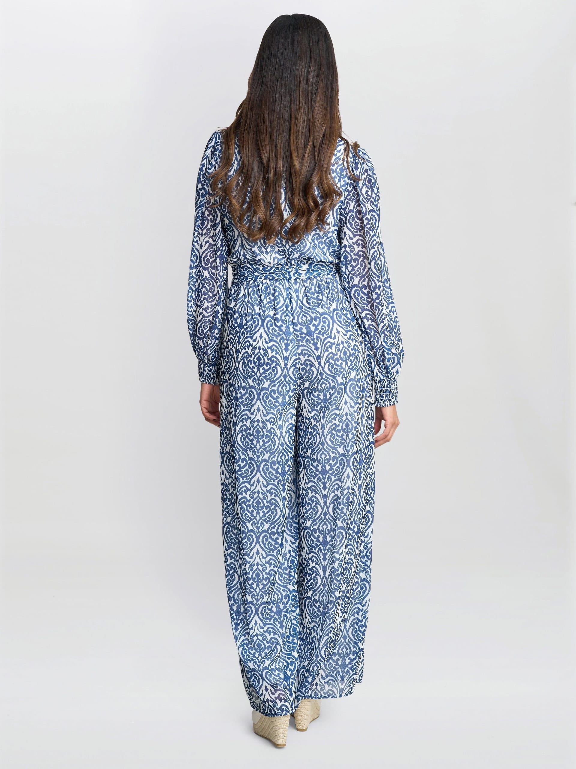 Gina Bacconi Gina Bacconi Women's Kourtney Chiffon Jumpsuit - 4