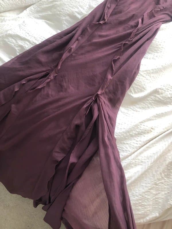 ASOS Design Purple Maxi Dress