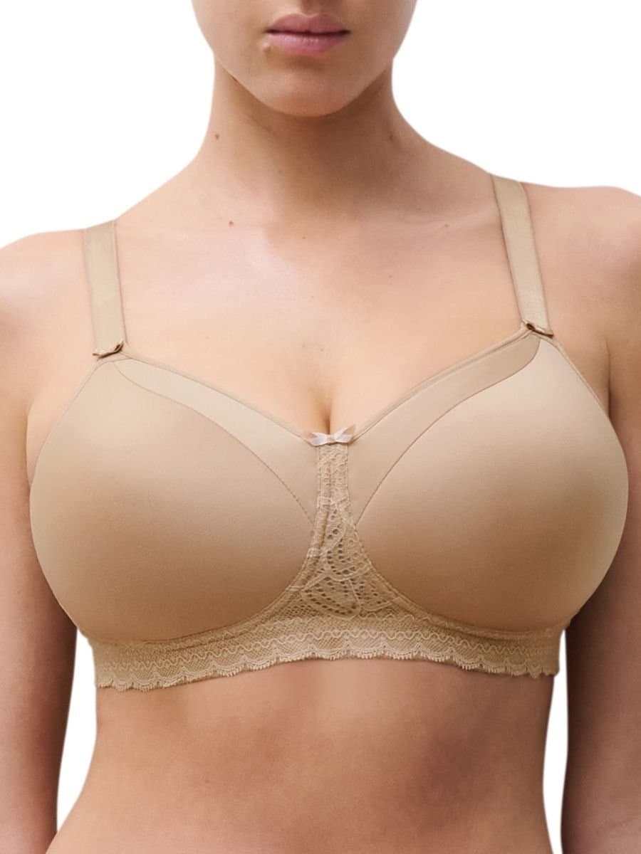 Chantelle Chantelle Women's Speciality Absolute Comfort Pocketed Bra in Beige