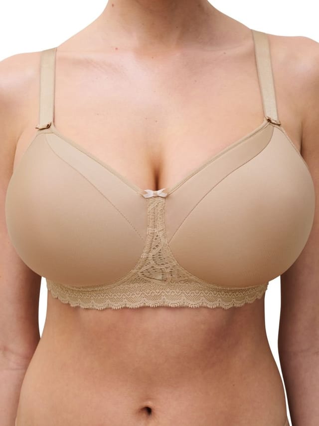 Chantelle Chantelle Women's Speciality Absolute Comfort Pocketed Bra in Beige - 3