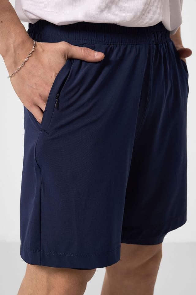 Tommy Life Tommy Life Men's Regular Fit Jersey Shorts in Navy - 2
