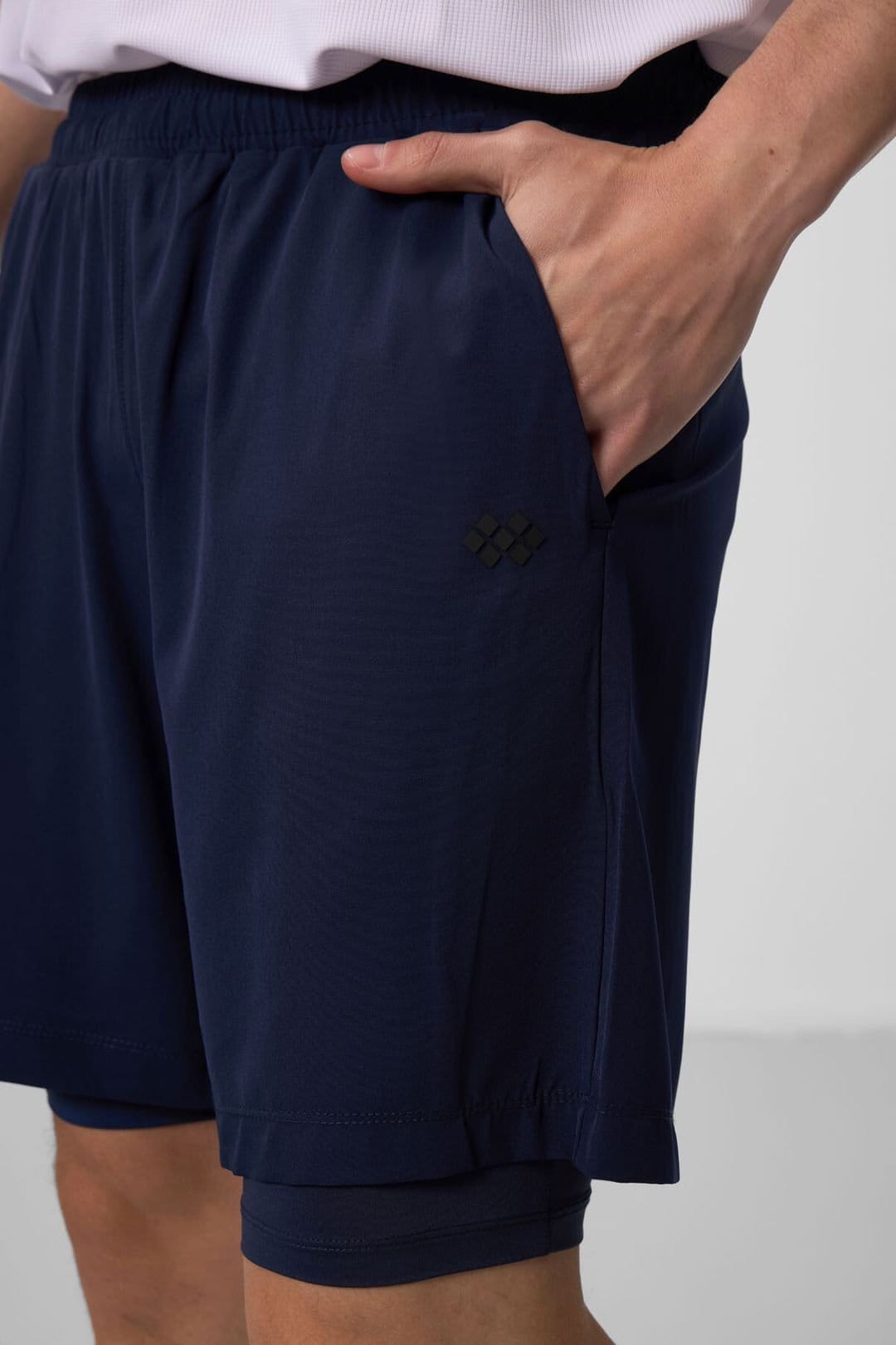 Tommy Life Tommy Life Men's Regular Fit Jersey Shorts in Navy - 4