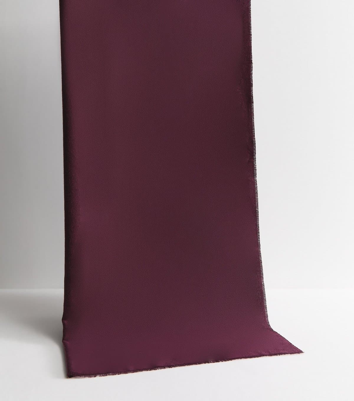 New Look New Look Dark Burgundy Plain Scarf