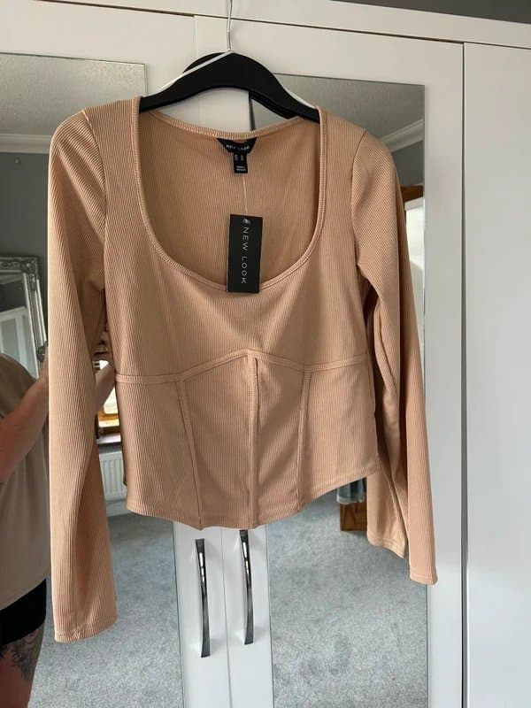 New Look Brand New Women’s Corset Style Top- Size 14
