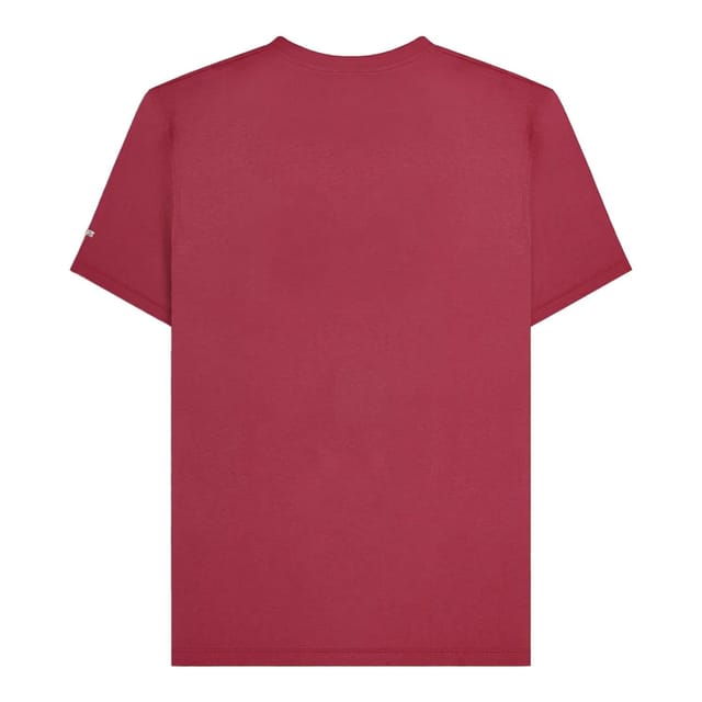 Lambretta Lambretta Men's Box Logo T-Shirt in Burgundy - 2