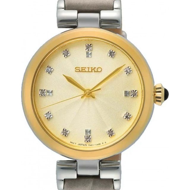 Seiko Seiko Women's SRZ546P1 Dress 30mm Quartz Watch in Grey - 2