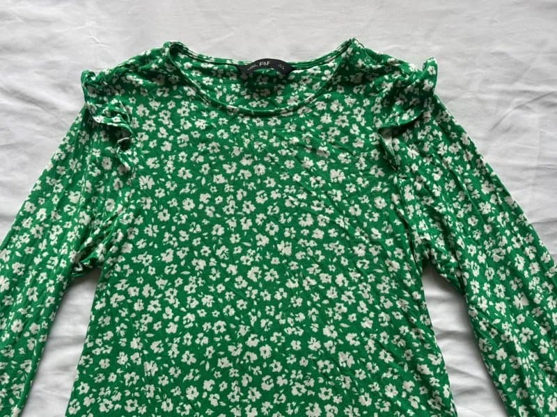 F&F Green floral dress from F&F