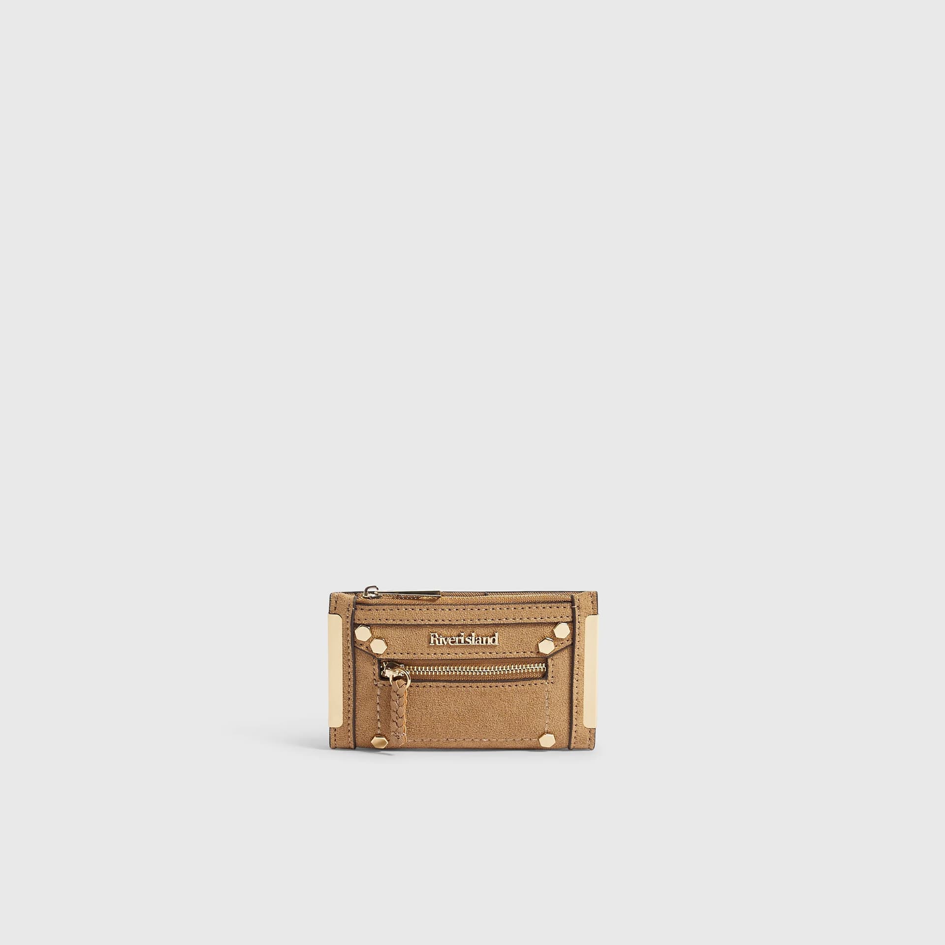 River Island River Island Womens Beige Utility Mini Purse