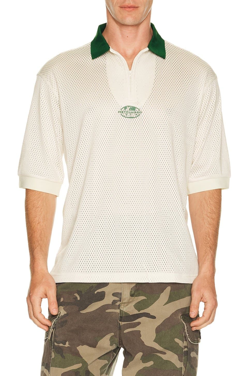 revolve Quarter Zip Jersey Polo