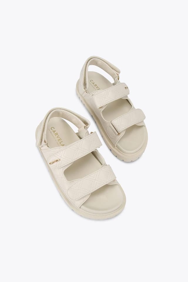 Carvela Carvela Women's 'Rosa Sandal' Sandals in Cream - 2