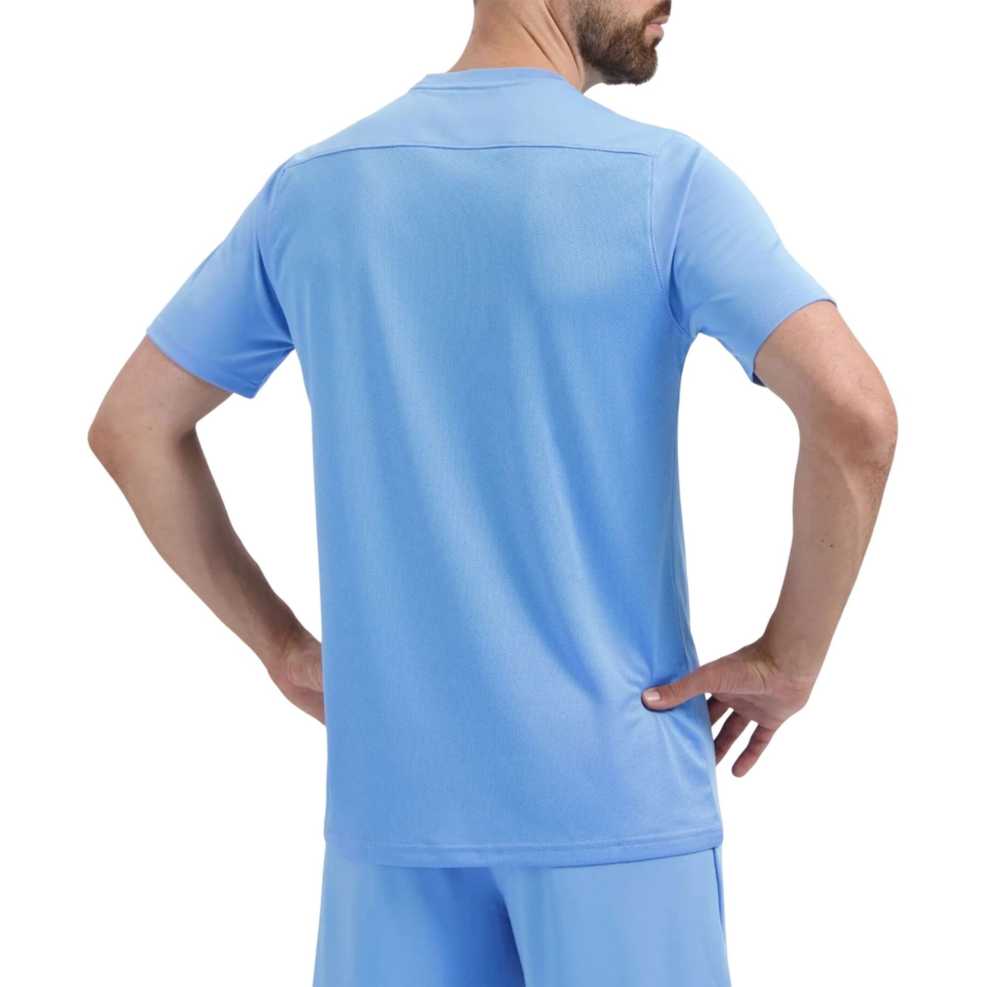 Nike Nike Men's Dry Park VII Short-Sleeved Jersey in Light Blue - 4