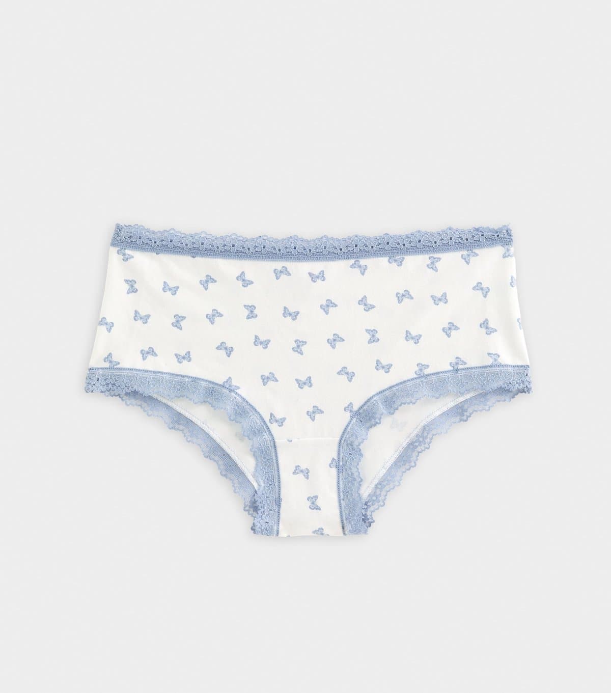New Look Girls' White Butterfly Patterened Short Briefs New Look