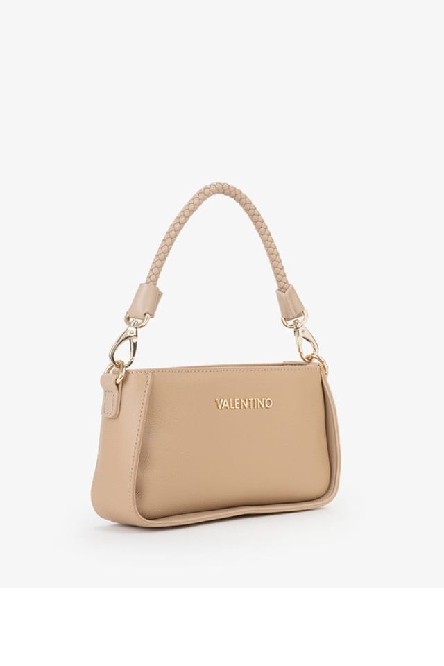 Valentino Valentino Women's Eris Shoulder Braided Handle Bag Beige - 2