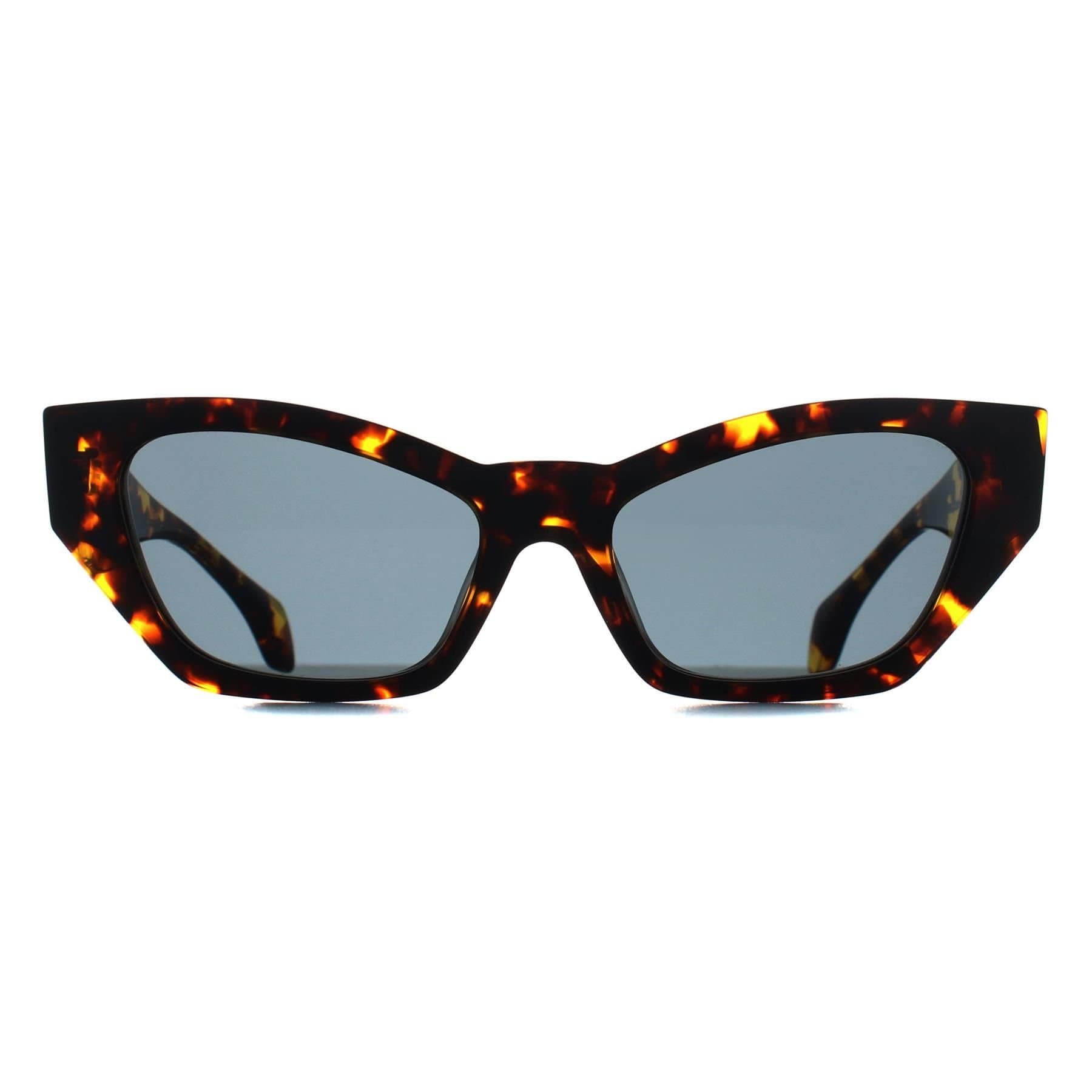 Versace Versace Women's Cat Eye Havana Dark Grey VE4488U in Brown