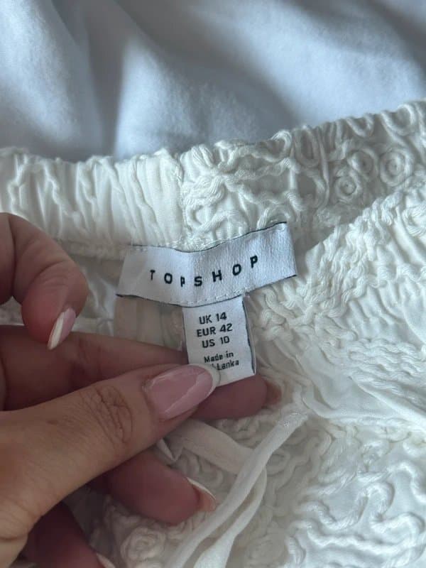 Topshop Topshop floral beach trouser