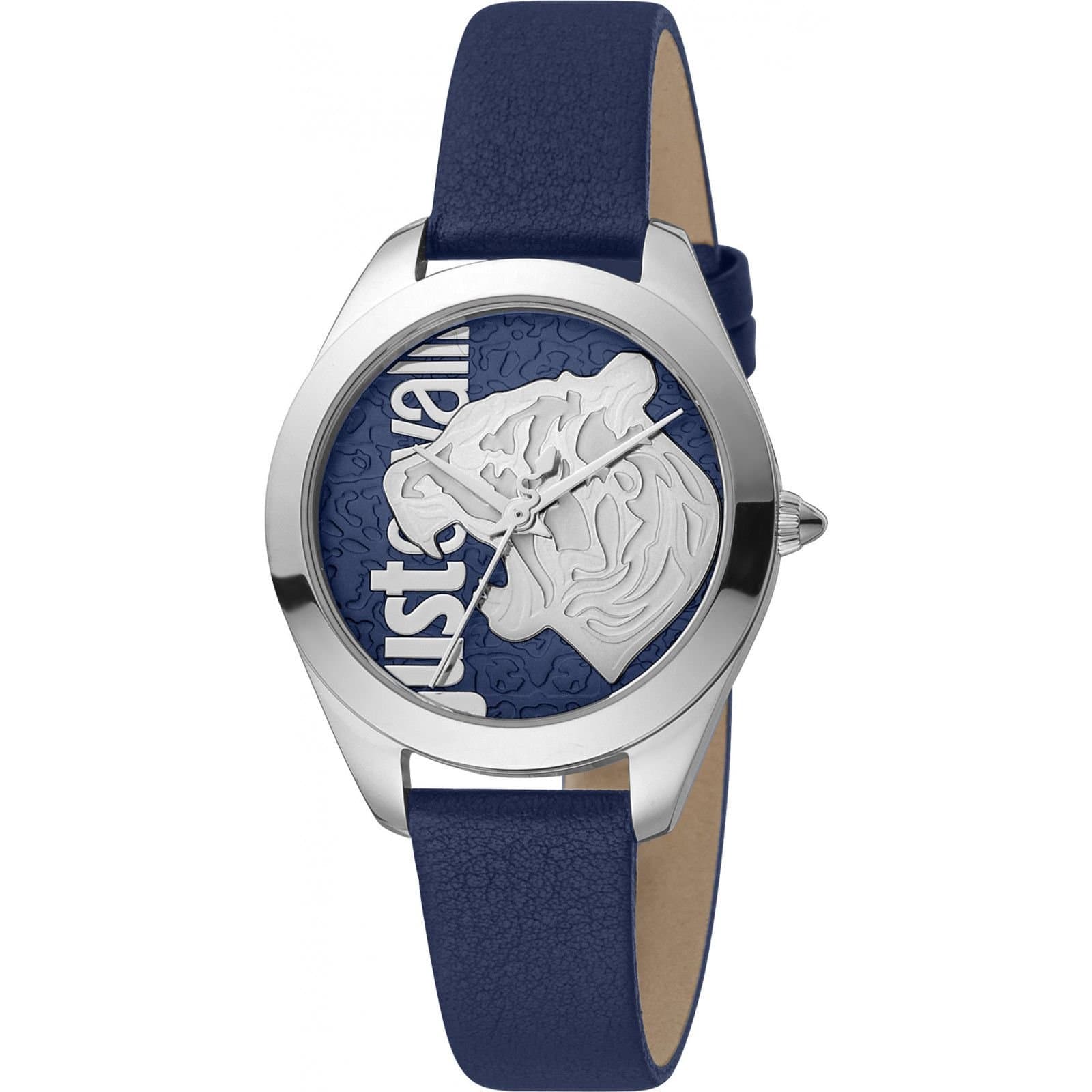 Just Cavalli Just Cavalli Women's JC1L210L0115 Animalier 32mm Quartz Watch in Blue