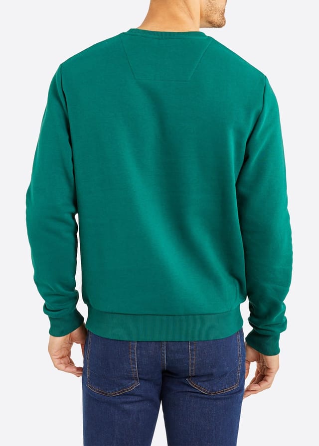 Nautica Nautica Men's 'Rolf' Sweatshirt in Dark Green - 2