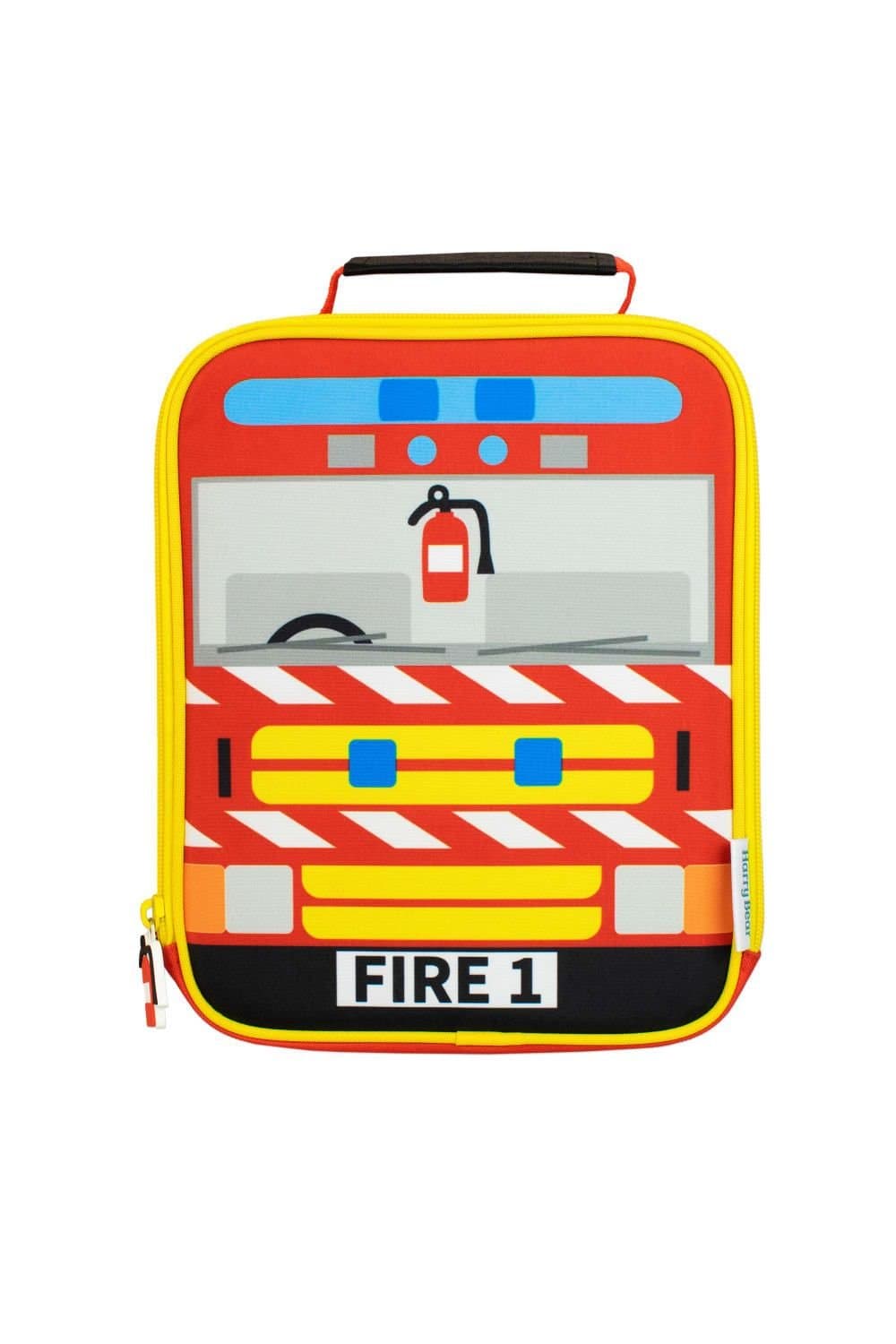 Harry Bear Harry Bear Men's Fire Engine Lunch Bag in Red