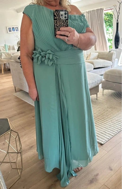 mondressy Stunning Sage Green/ Eucalyptus MOB dress by Mondressy size 24/26 - 1